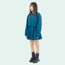 画像をギャラリービューアに読み込む, 安全基地ショートトレーナー(ターコイズ)