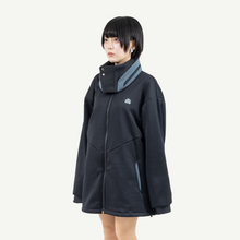 画像をギャラリービューアに読み込む, 【再入荷】【訳あり10%OFF】ブランケットロングライナー(ブラック)/ Blanket long liner (black)