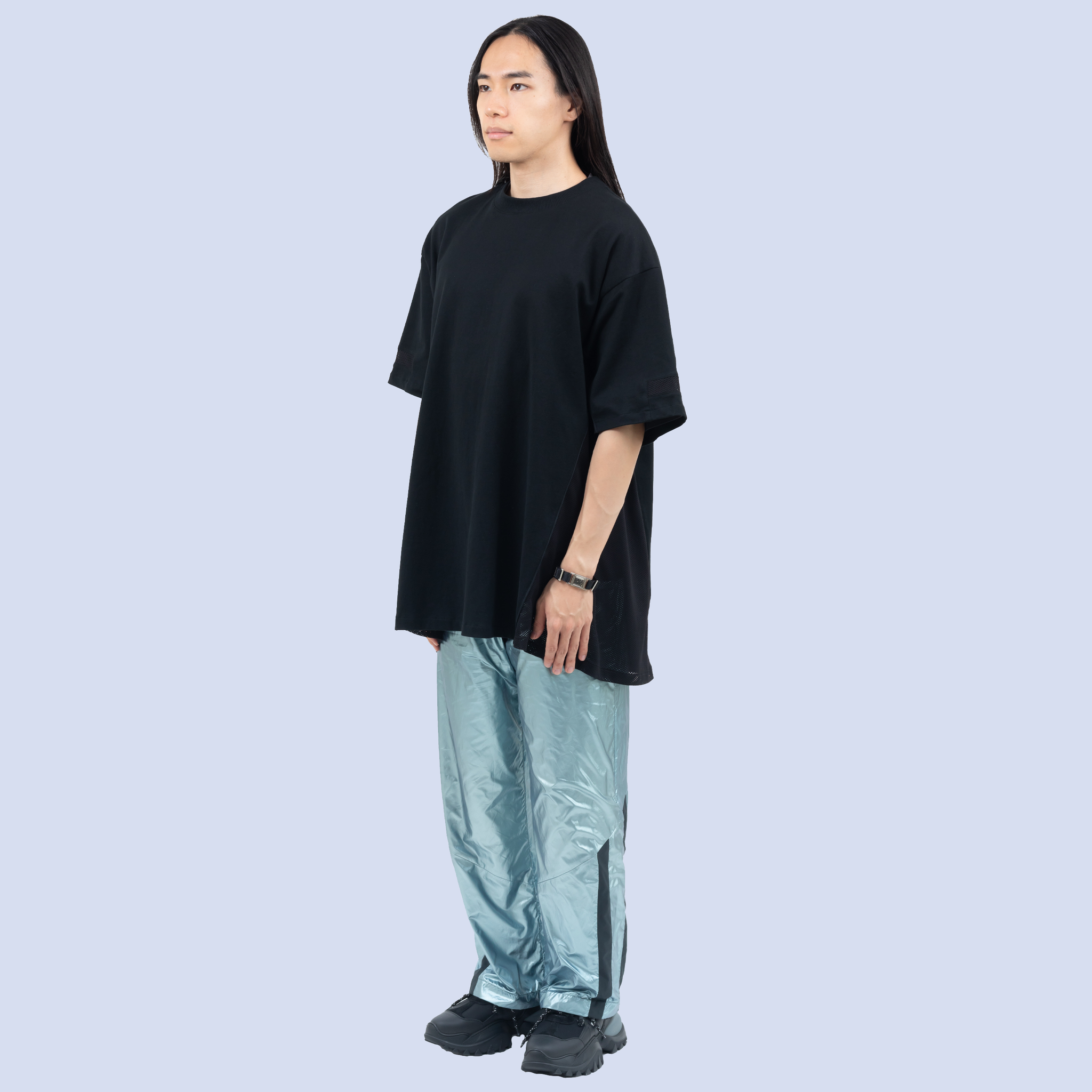 新品 Eve Culture no.12 メッシュT シャツ ブラック M Eve「no.12