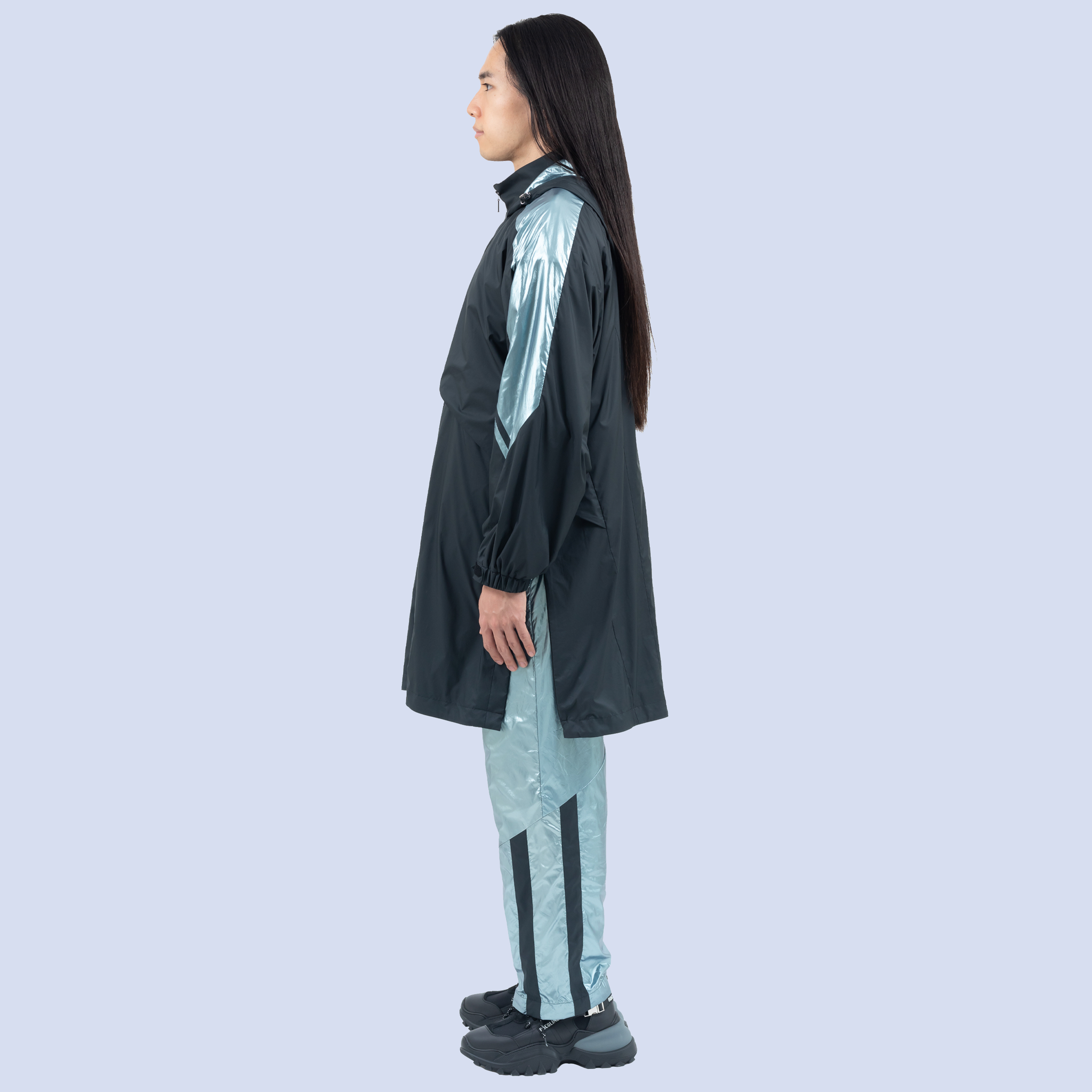 新品未使用 タマキニイメタルンパンツロング ウール tamaki niime タマキ ニイメ 玉木 新雌 wide pants（ワイド