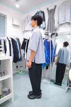 画像をギャラリービューアに読み込む, パーマネンスエアーシャツ（ブルーグレー）
