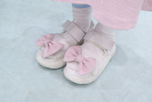 画像をギャラリービューアに読み込む, ツイードルーミーリボン　ヘアクリップ/シューズクリップ（スモーキーピンク）
