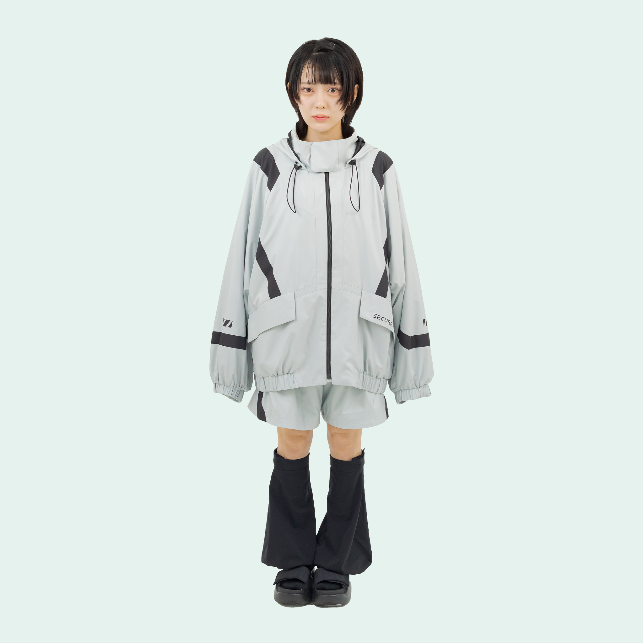 極美品ブルネロクチネリ　ショートパンツ　モニーレ　42 XL グレー　ジャージー 極美品ブルネロクチネリ ショートパンツ モニーレ 42 XL グレー
