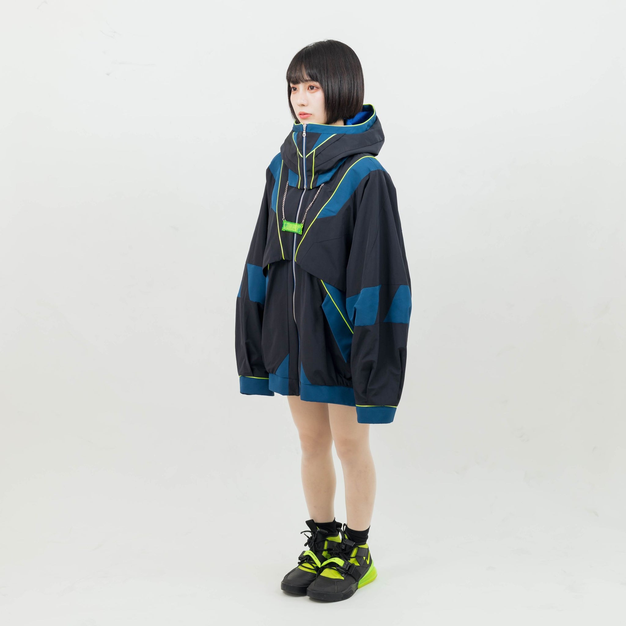 防衛機制外付けフード（ブラック）/ Defense mechanism external hood (black)