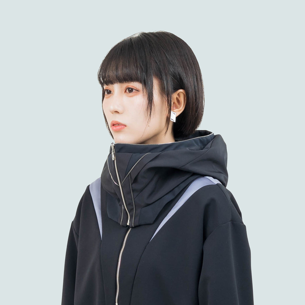 防衛機制外付けフード（オールブラック）/ Defense mechanism external hood (all black)