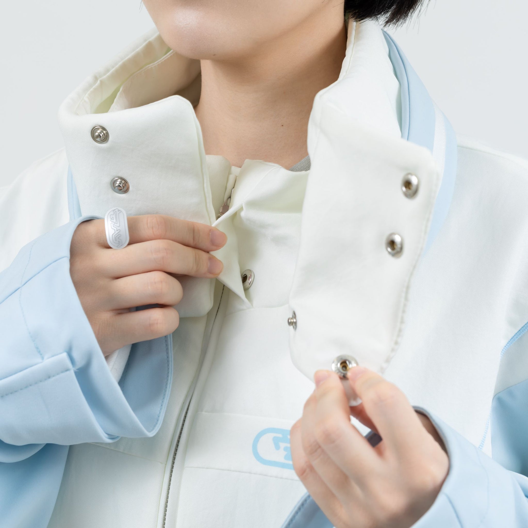 セキュリティネックカバー（オフホワイト）/ Security neck
