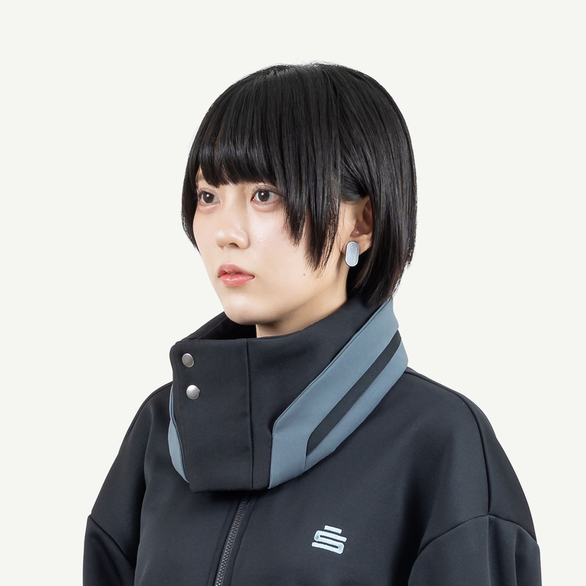 ののやまあき セキュリティロングジャケット ののやまあき 