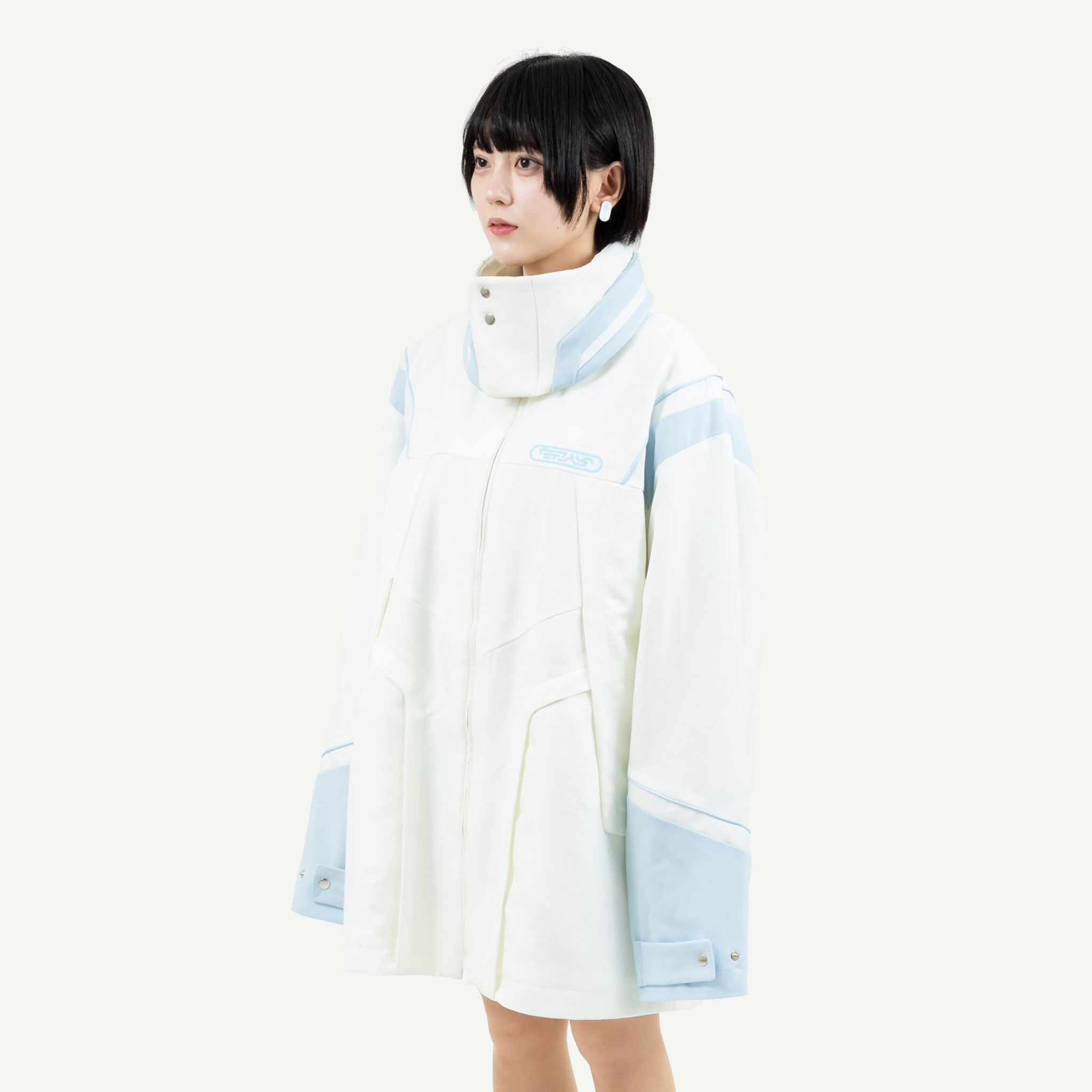セキュリティロングジャケット(オフホワイト)/ Security long jacket (off-white)